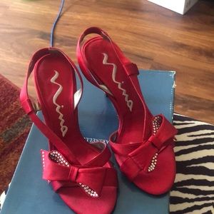 Red Nina Dressy Shoes